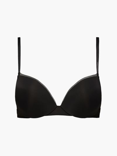 Calvin Klein Underwear HU997892 | Calvin Klein Sculpted Plunge Női Melltartó Fekete